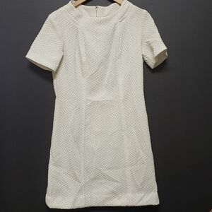 VTG 60s Polyester/Dacron Fitted Jackie-O Dress 10